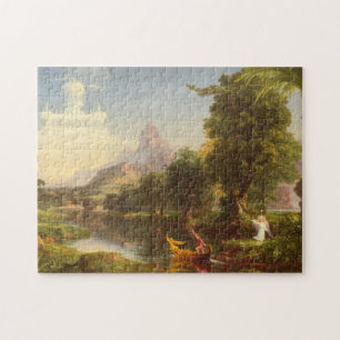 The Voyage of Life: Youth by Thomas Cole Jigsaw Puzzle