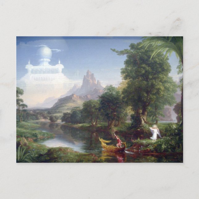 The Voyage of Life - Youth by Thomas Cole Postcard (Front)