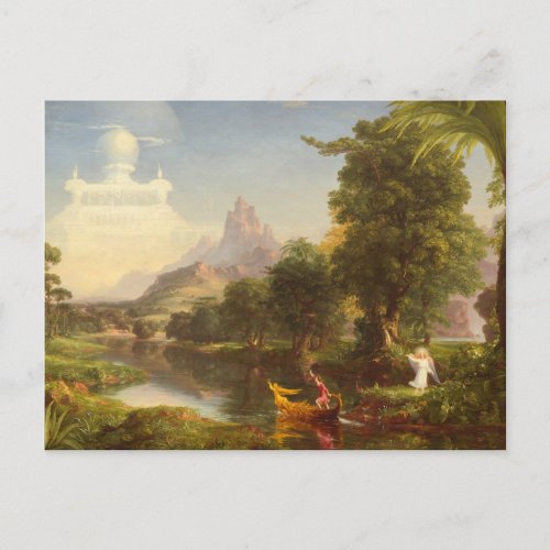 The Voyage of Life Youth by Thomas Cole Postcard