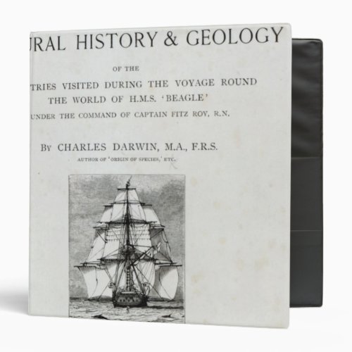 The Voyage of the Beagle Binder