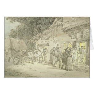 The Waggoner's Rest, c.1800-05 (pen & ink and w/c