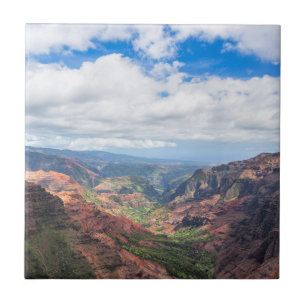 The Waimea Canyon Ceramic Tile