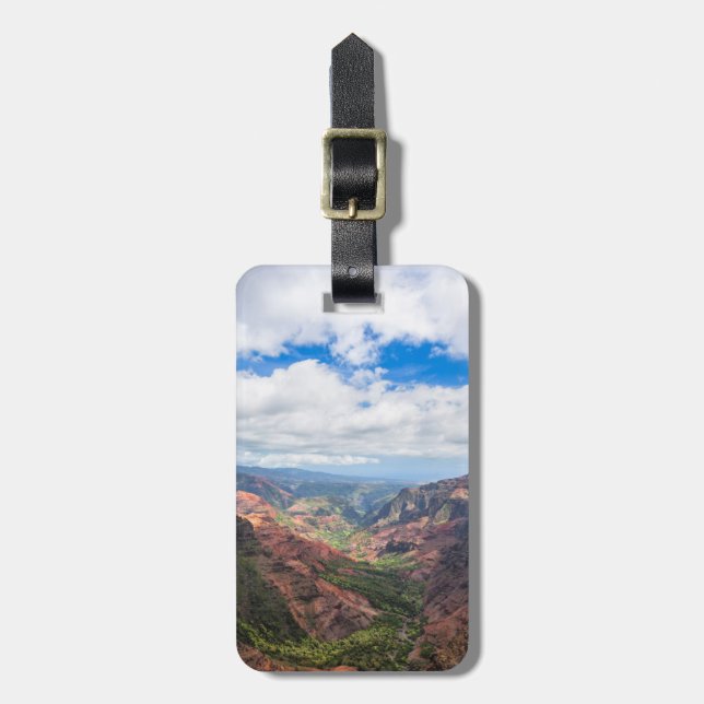 The Waimea Canyon Luggage Tag (Front Vertical)