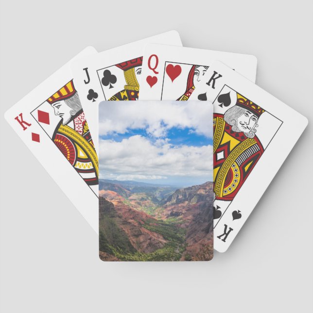 The Waimea Canyon Poker Cards (Back)
