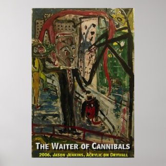 THE WAITER OF CANNIBALS POSTER