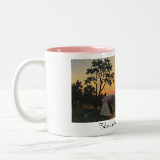 The waiting lady mug