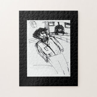 THE WAITING ROOM JIGSAW PUZZLE
