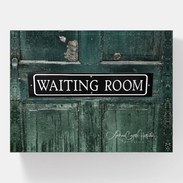 The Waiting Room Paperweight (Front)