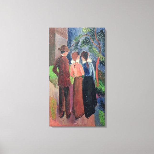 The Walk, 1914 Canvas Print (Front)