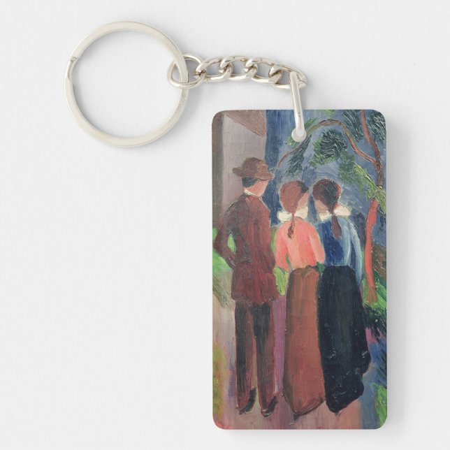 The Walk, 1914 Keychain (Front)