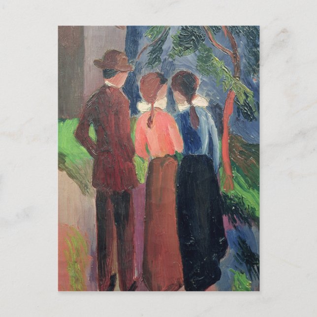 The Walk, 1914 Postcard (Front)