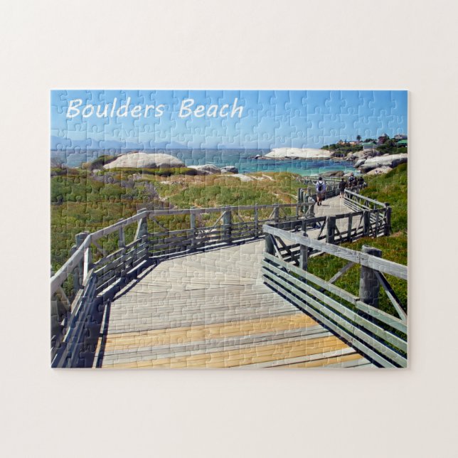The walk down toward Boulders Beach near Cape Town Jigsaw Puzzle (Horizontal)