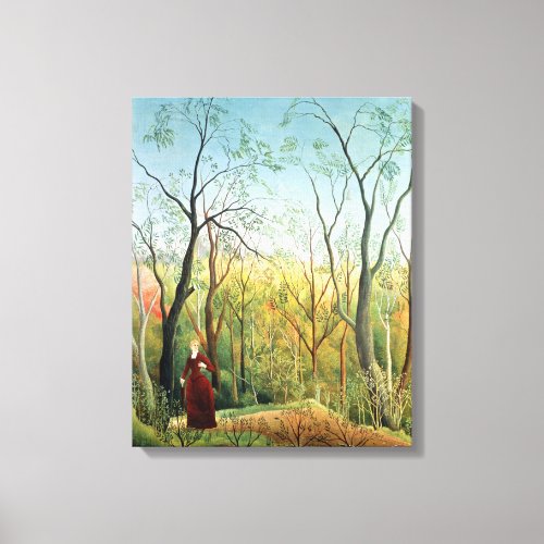 The Walk in the Forest 1886_90 Canvas Print