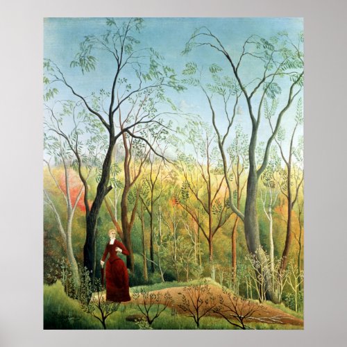 The Walk in the Forest 1886_90 Poster