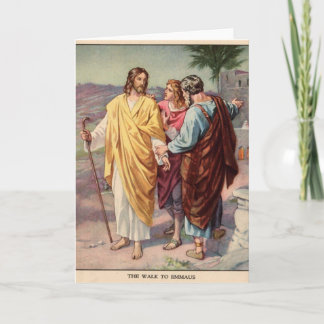 The walk to emmaus card