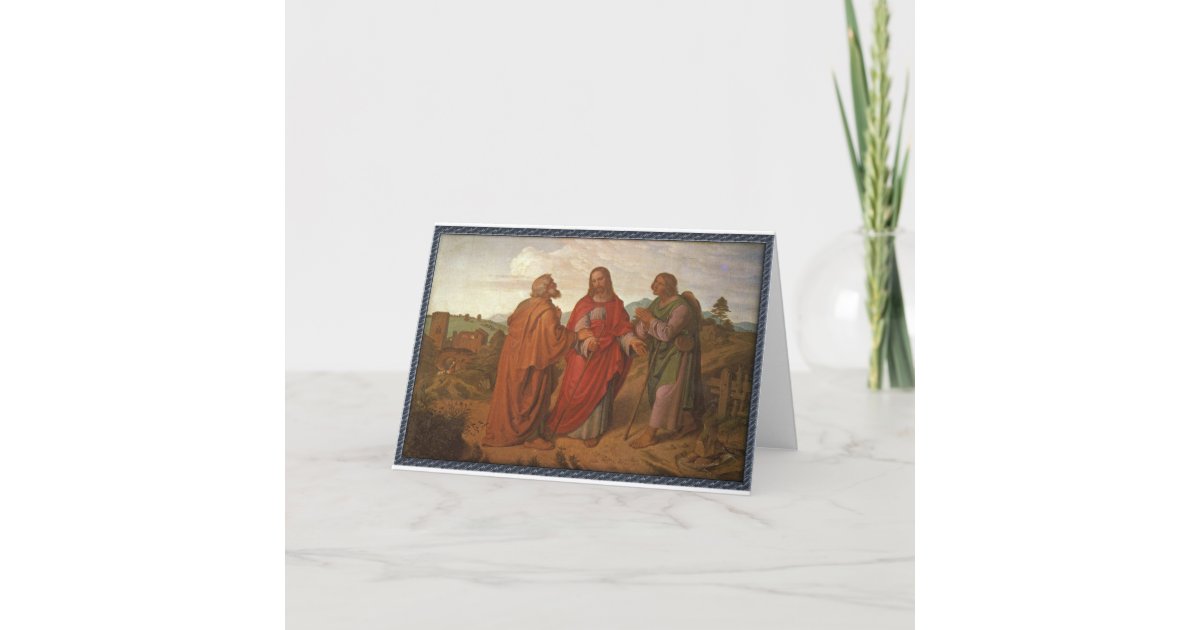 The Walk to Emmaus Greeting Cards | Zazzle