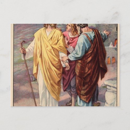 The walk to emmaus postcard