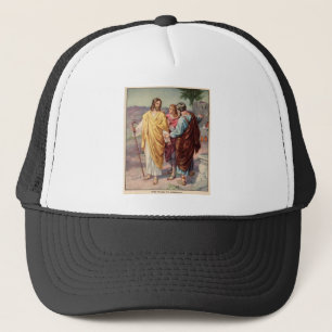 The walk to emmaus trucker hat