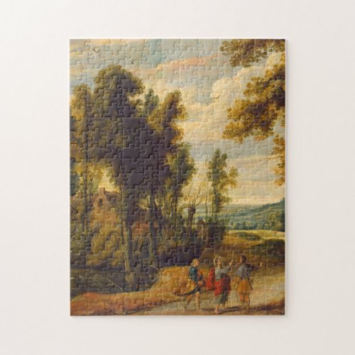 The Walk To Emmaus With Christ Jigsaw Puzzle
