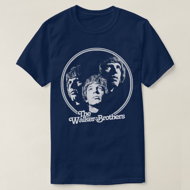The Walker Brothers Vintage Style Design T-Shirt (Design Front)