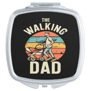 the walking dad compact mirror