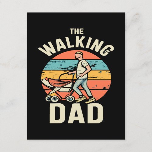 the walking dad enclosure card