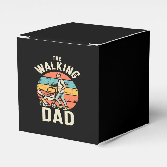the walking dad favor boxes (Front Side)