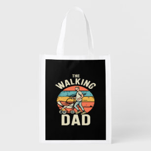 the walking dad grocery bag