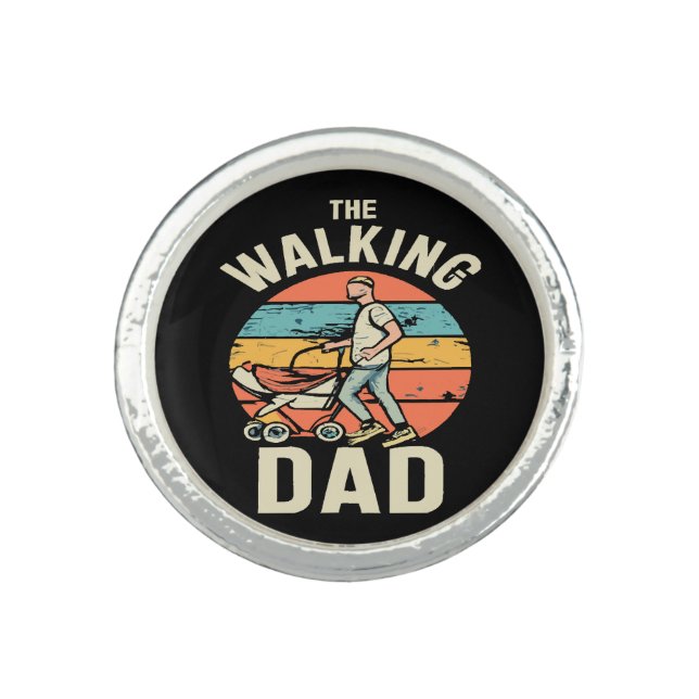 the walking dad ring (Front)