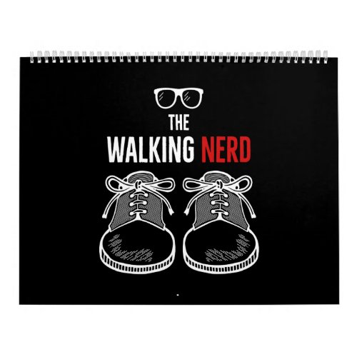 the walking nerd calendar