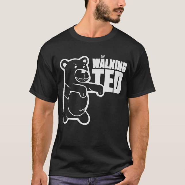 "The Walking Ted Bear T-Shirt" T-Shirt (Front)
