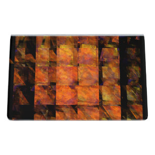 The Wall Abstract Art Desk Business Card Holder