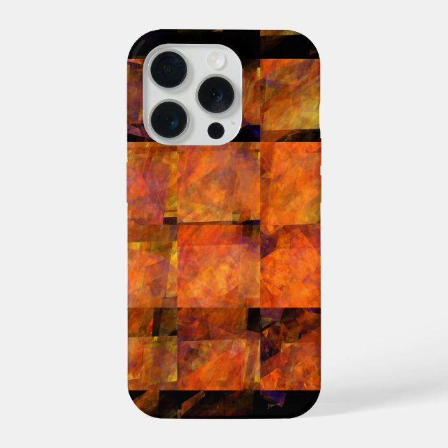 The Wall Abstract Art iPhone Case (Back)