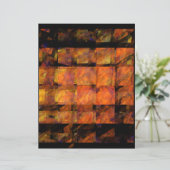 The Wall Abstract Art Letterhead (Standing Front)