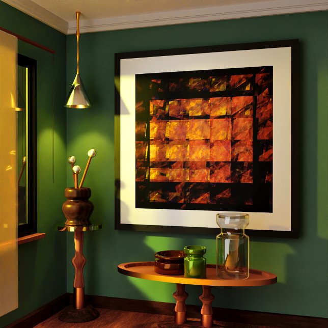 The Wall Abstract Art Poster (The Wall Abstract Art Poster)