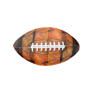 The Wall Abstract Geometric Fire Art Modern Football