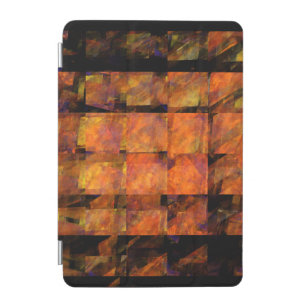 The Wall Abstract Geometric Fire Art Modern iPad Mini Cover