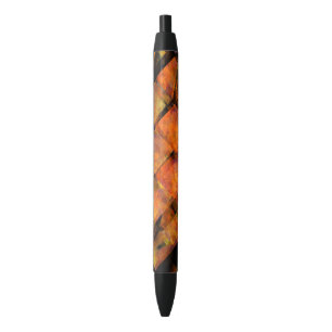 The Wall Abstract Geometric Fire Art Modern Pen