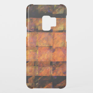 The Wall Abstract Geometric Fire Art Modern Uncommon Samsung Galaxy S9 Case