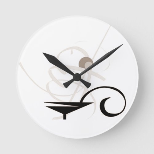 THE WALL CLOCK FOR COCTAIL LOVERS