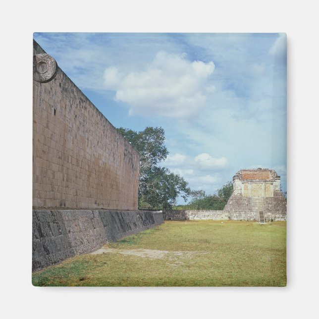 The wall of the Ball Court Magnet (Front)