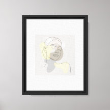 The wall painting expresses the beauty of women