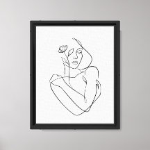 The wall painting expresses the beauty of women