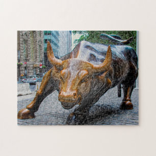 The Wall Street Bull New York. Jigsaw Puzzle
