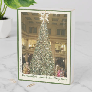 The Walnut Room/Marshall Fields, Chicago Wooden Box Sign