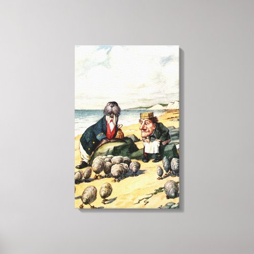 The Walrus and the Carpenter Canvas Print