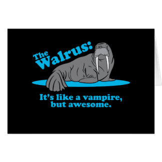The Walrus Vampire Cards