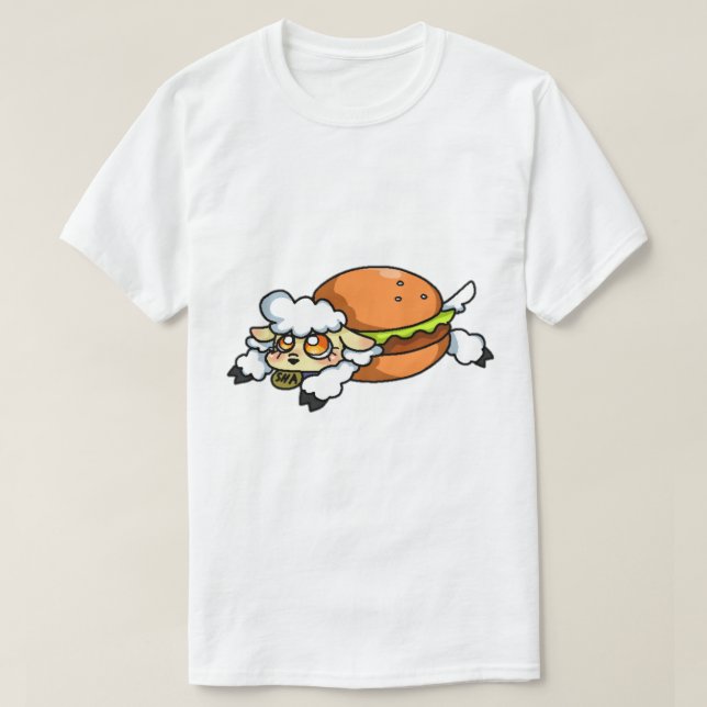 The Walten Files Sha Burger  T-Shirt (Design Front)