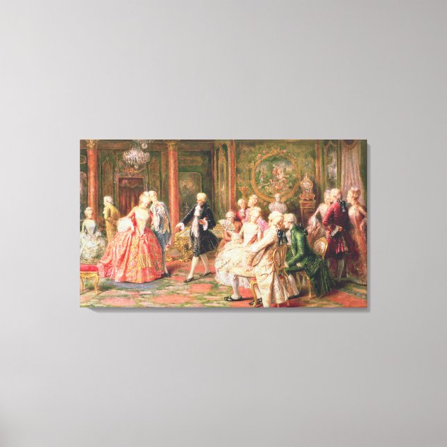 The Waltz Canvas Print (Front)