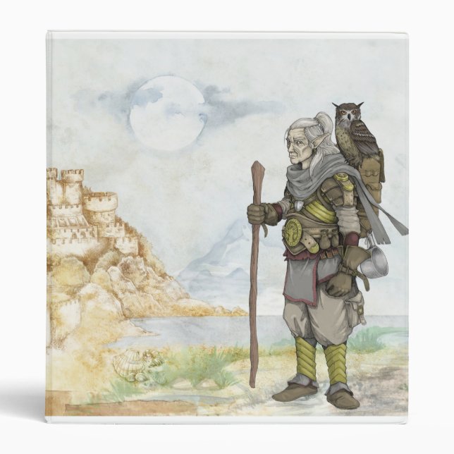 The Wanderer 3 Ring Binder (Front)